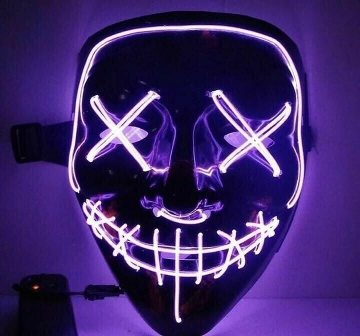 🎭Halloween Glowing Mask👻