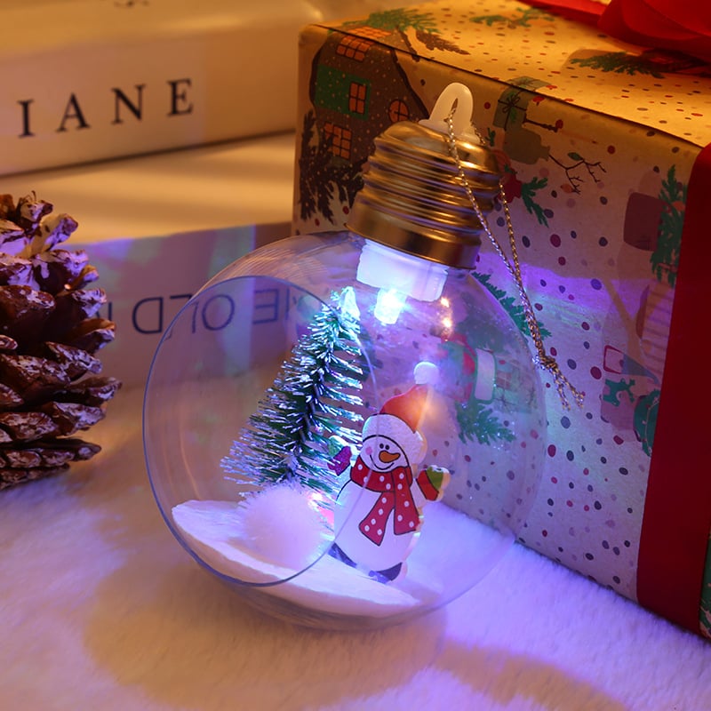Glowing Christmas Tree Decoration Balls