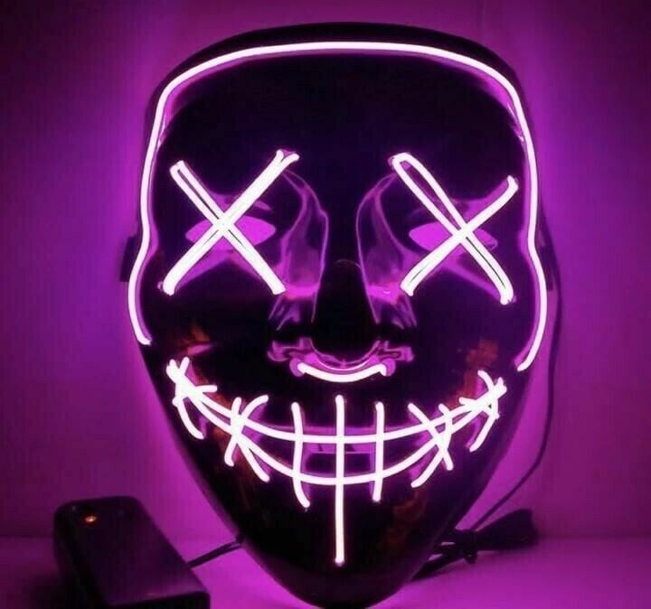 🎭Halloween Glowing Mask👻