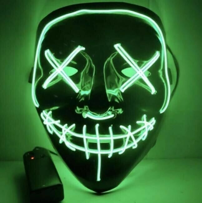 🎭Halloween Glowing Mask👻