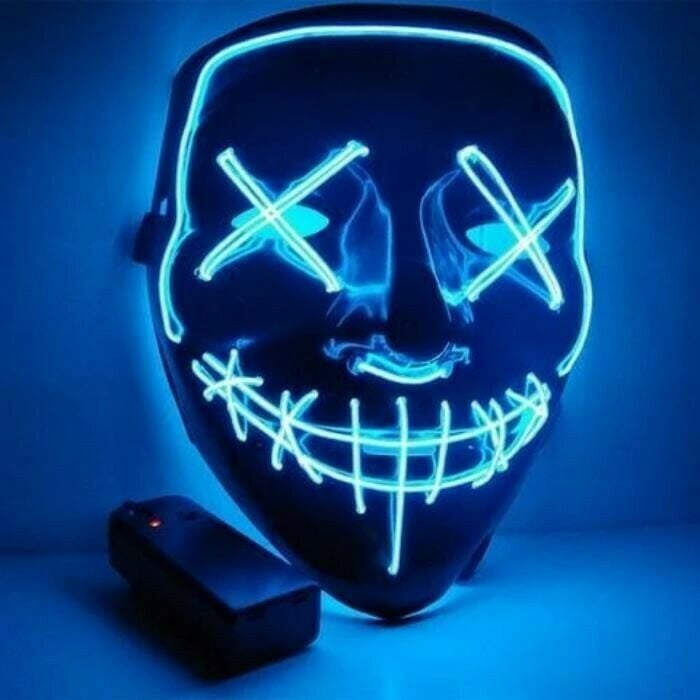 🎭Halloween Glowing Mask👻