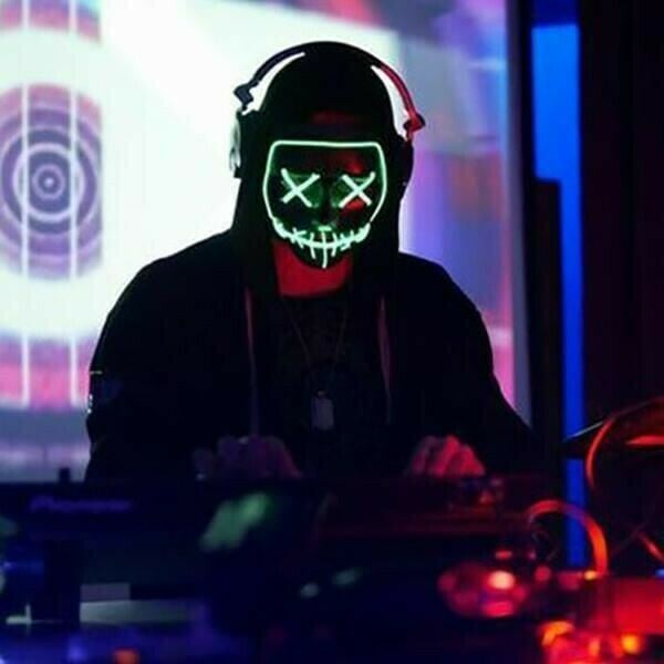 🎭Halloween Glowing Mask👻