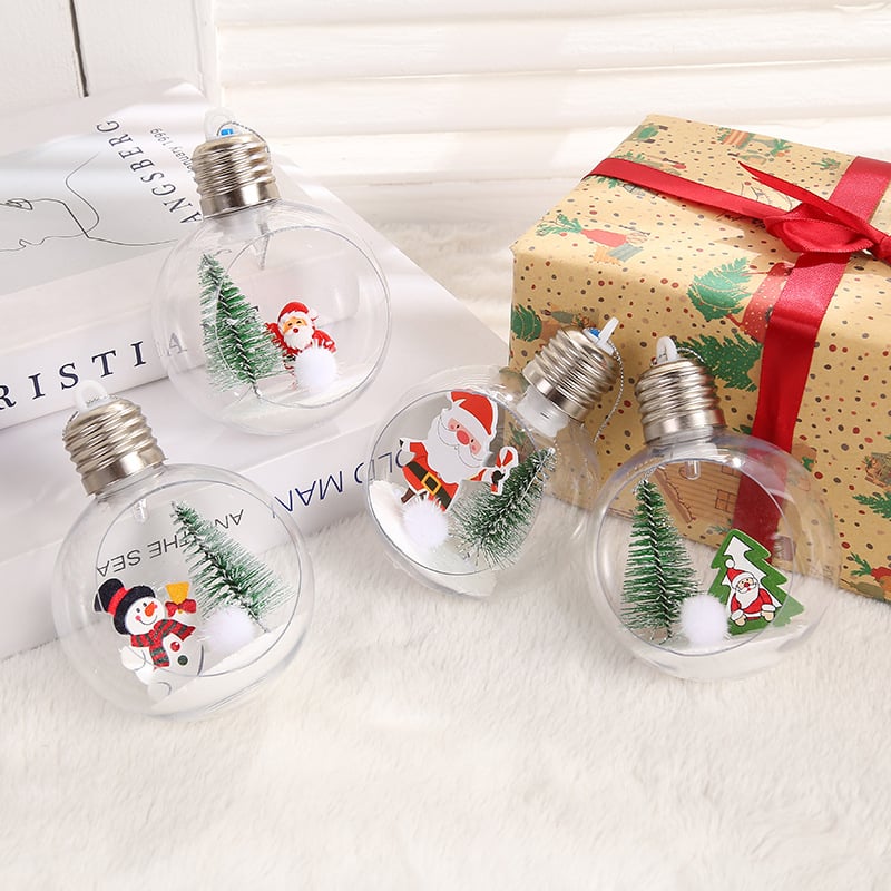 Glowing Christmas Tree Decoration Balls