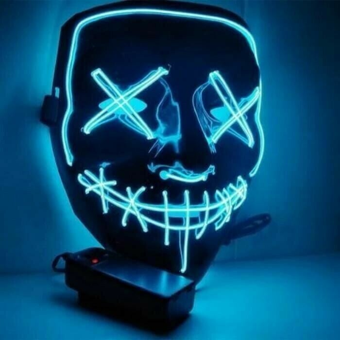 🎭Halloween Glowing Mask👻