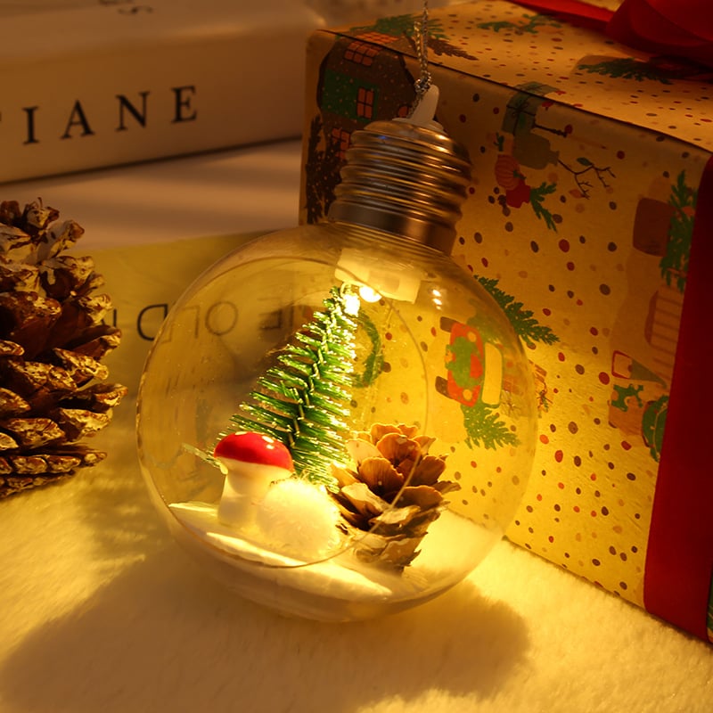 Glowing Christmas Tree Decoration Balls