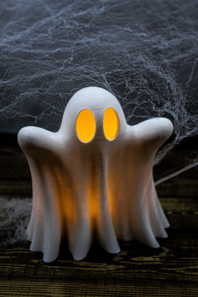 🎃Halloween Decorations - 👻3D Printing Cute Ghosts With Tea Lights