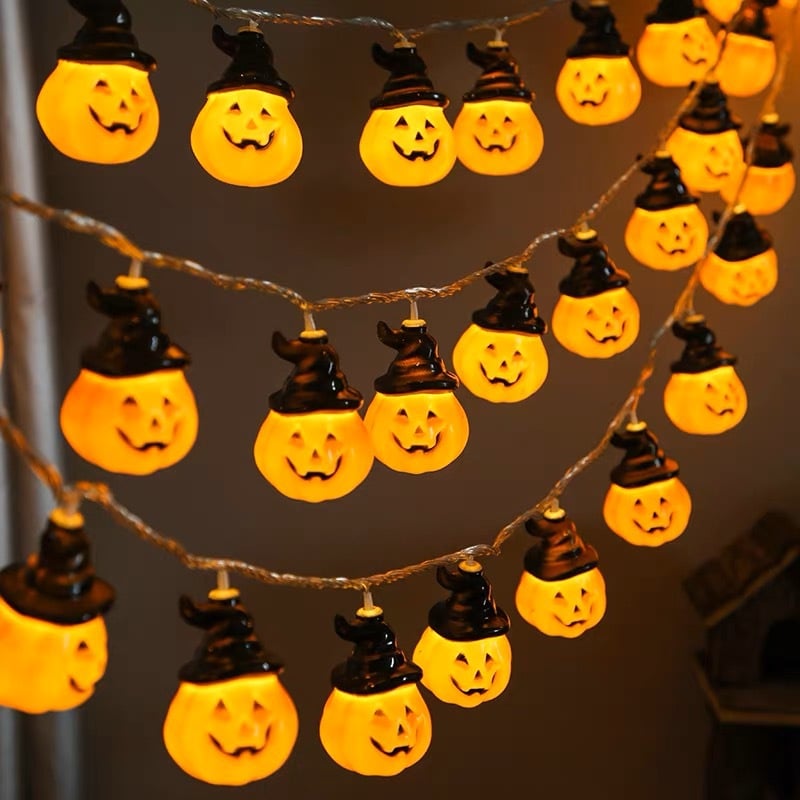 👻👻Halloween led ghost hand light string