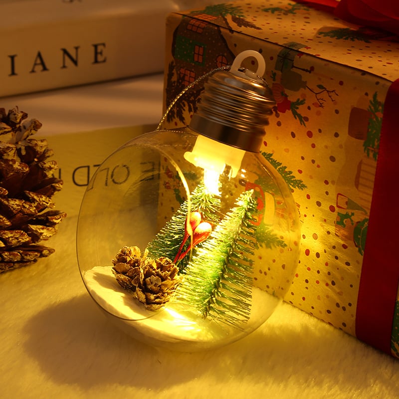 Glowing Christmas Tree Decoration Balls