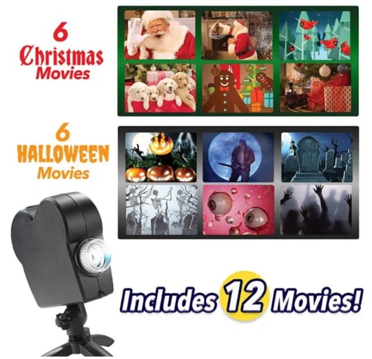 New Halloween Holographic Projection