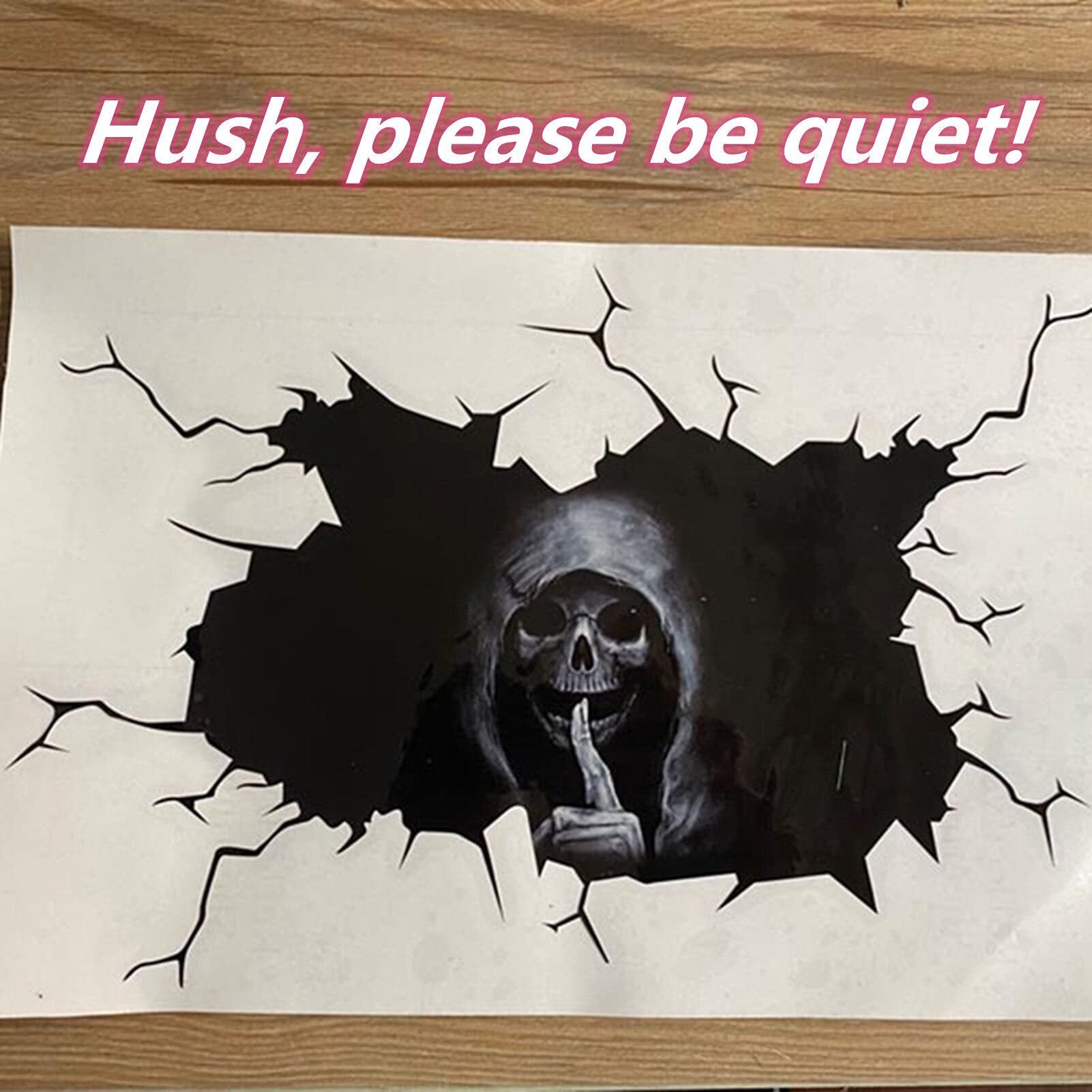 Halloween sticker scary atmosphere