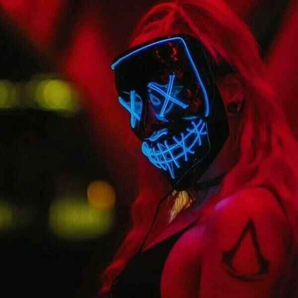 🎭Halloween Glowing Mask👻