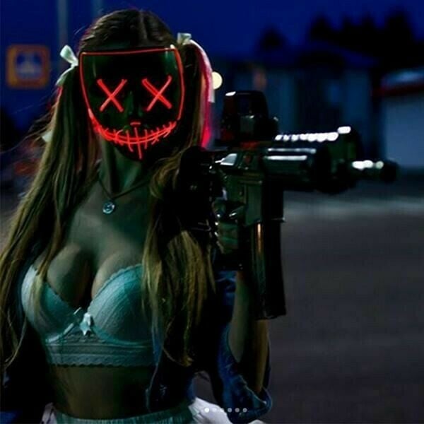 🎭Halloween Glowing Mask👻