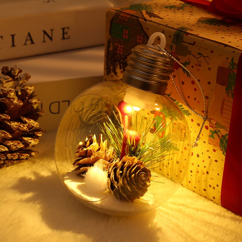Glowing Christmas Tree Decoration Balls
