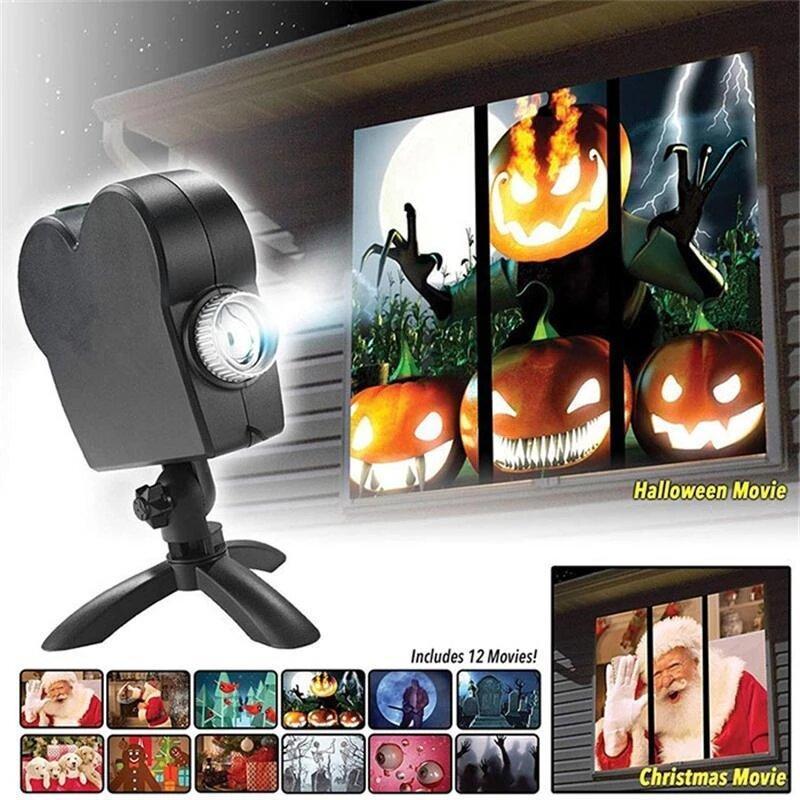 New Halloween Holographic Projection