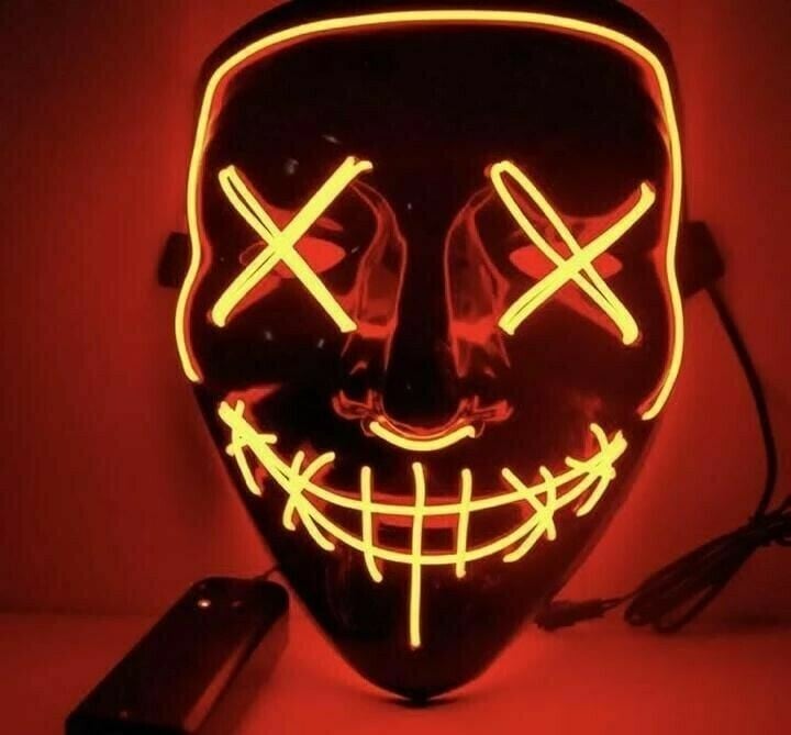 🎭Halloween Glowing Mask👻