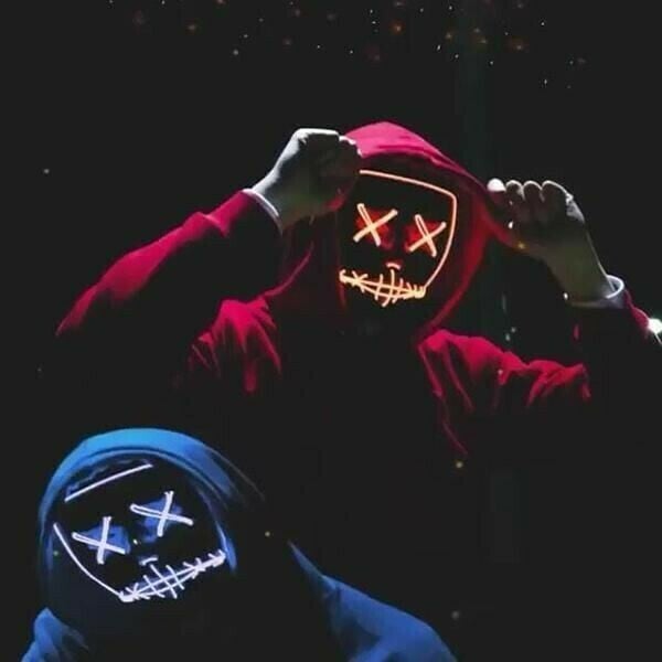 🎭Halloween Glowing Mask👻