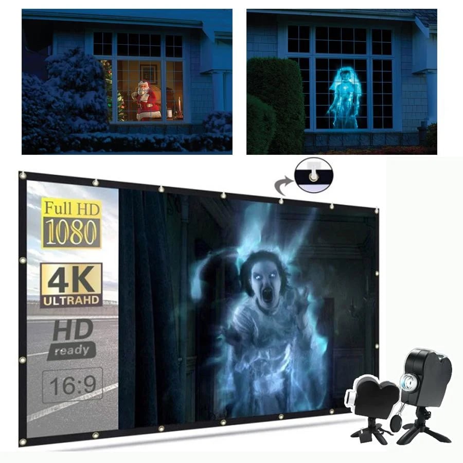 New Halloween Holographic Projection