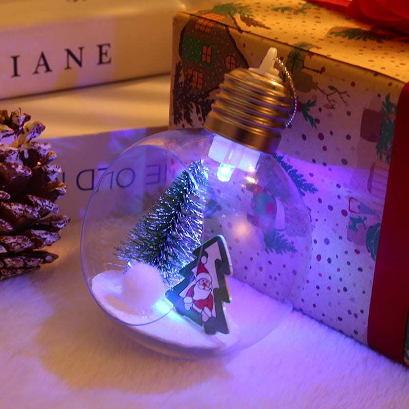 Glowing Christmas Tree Decoration Balls